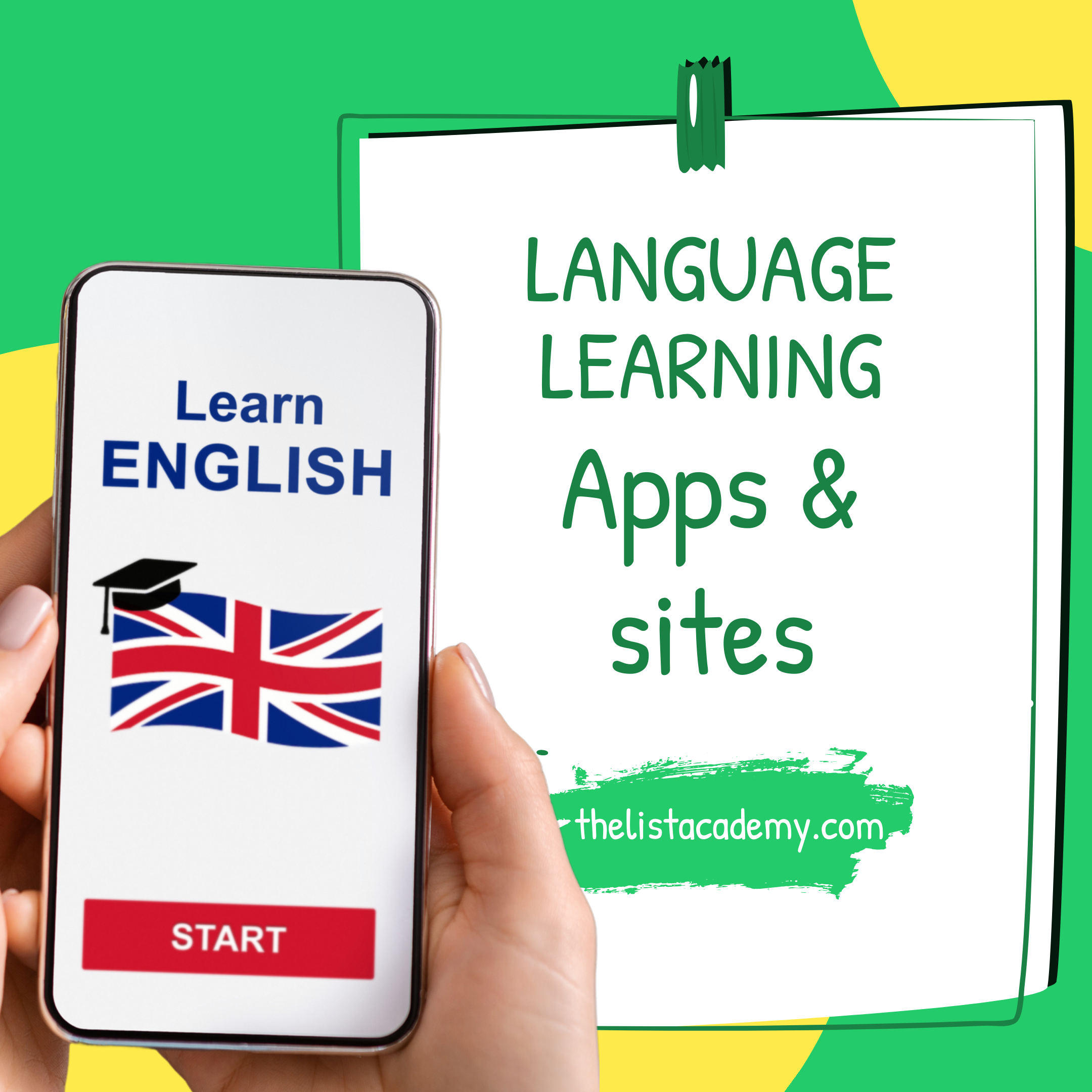 Cover Image For List : 69 Top Language Learning Apps And Sites.